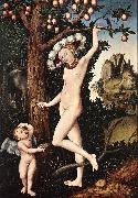 CRANACH, Lucas the Elder Cupid Complaining to Venus df oil